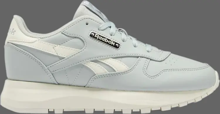 

Кроссовки wmns classic leather sp 'sea spray' Reebok, синий