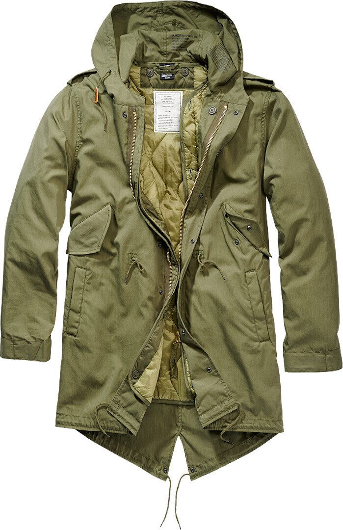

Куртка Brandit M51 US Parka с капюшоном, оливковый