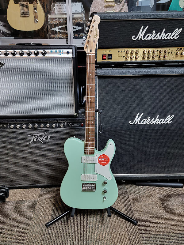 

Squier Paranormal Baritone Cabronita Telecaster 2021 - Present Surf Green