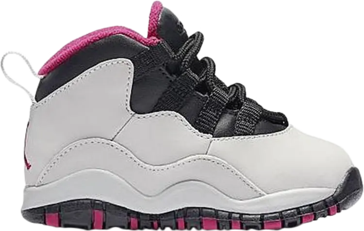 

Кроссовки Air Jordan Retro 10 TD Platinum Pink, белый