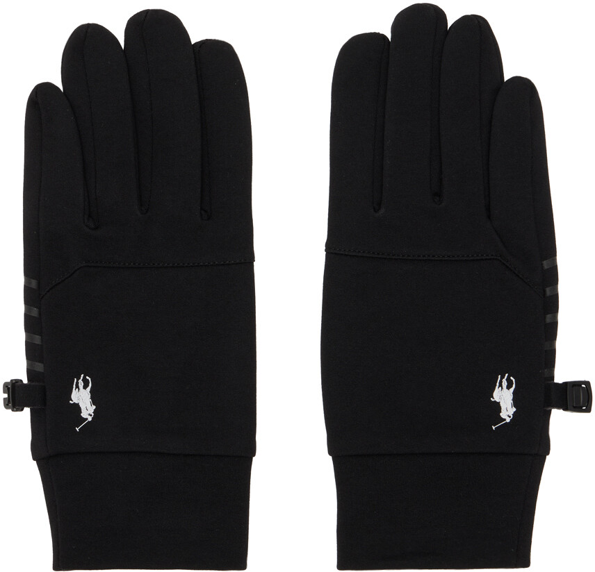 

Черные перчатки Commuter Touch Polo Ralph Lauren
