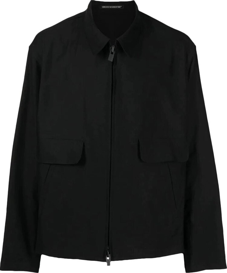 

Куртка Yohji Yamamoto Pour Homme One Layer Single Riders Jacket Black, черный