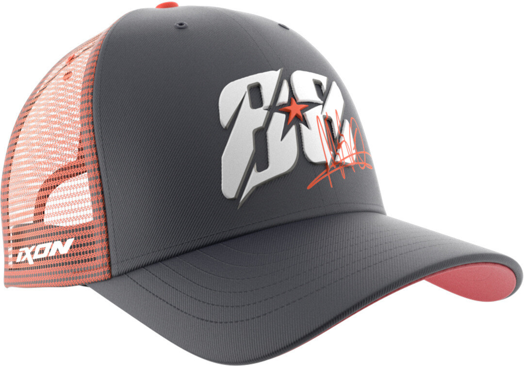 

Кепка Ixon Oliveira Trucker, серый/красный