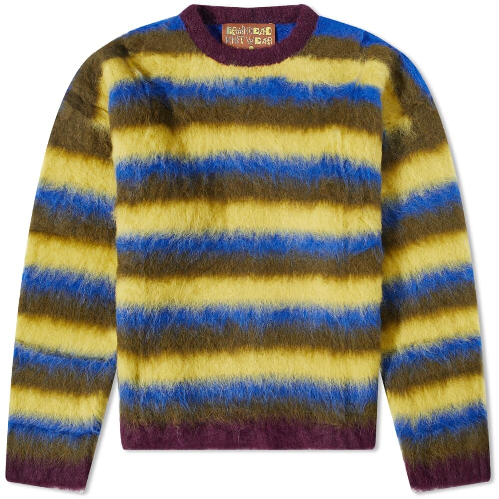 

Джемпер Brain Dead Blurry Lines Alpaca Crew Knit, Коричневый