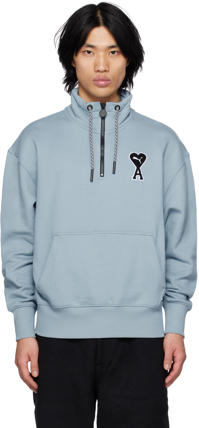 

Синяя спортивная куртка Puma Edition AMI Alexandre Mattiussi, Синий