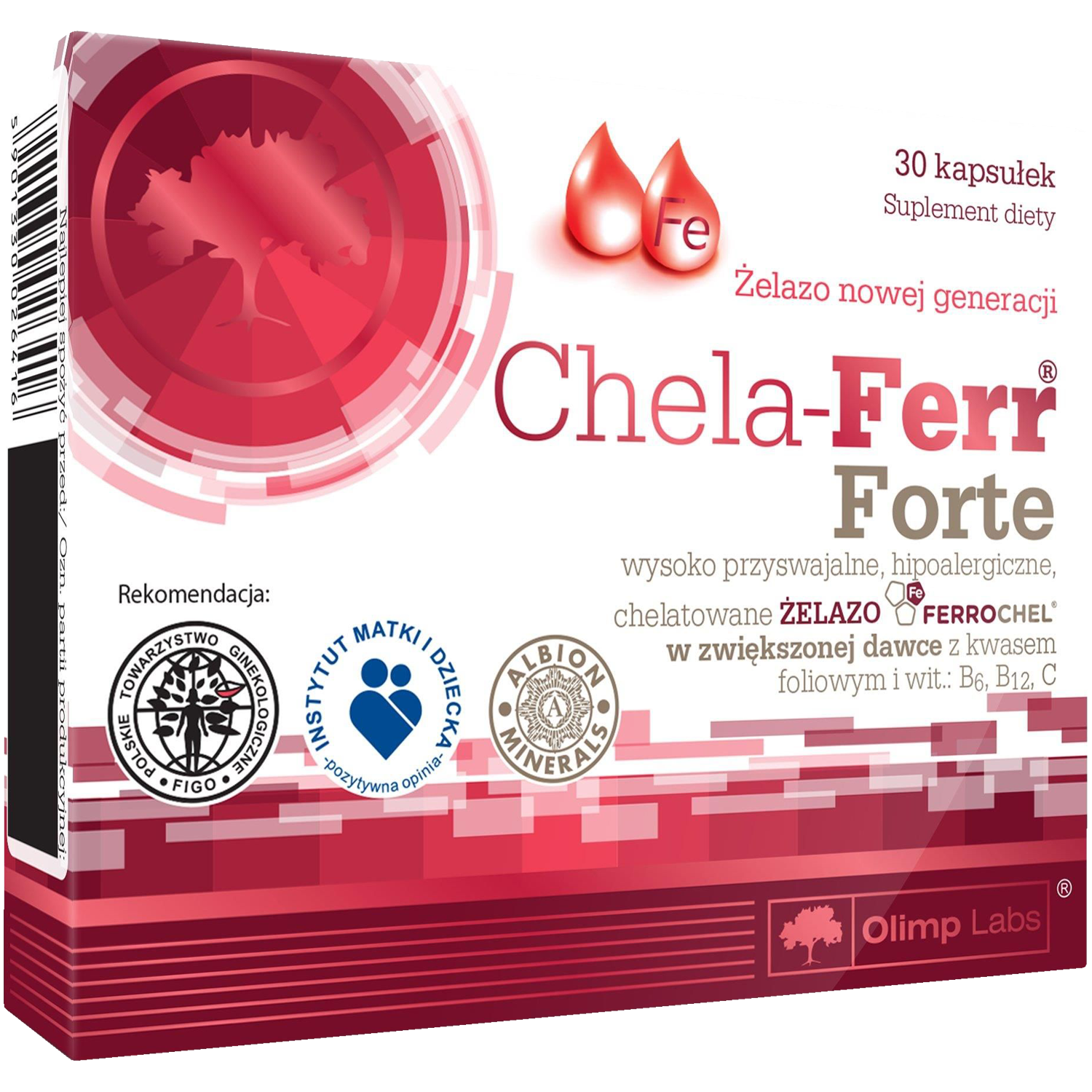 Olimp Chela-Ferr Forte капсулы, 30 капсул/1 упаковка
