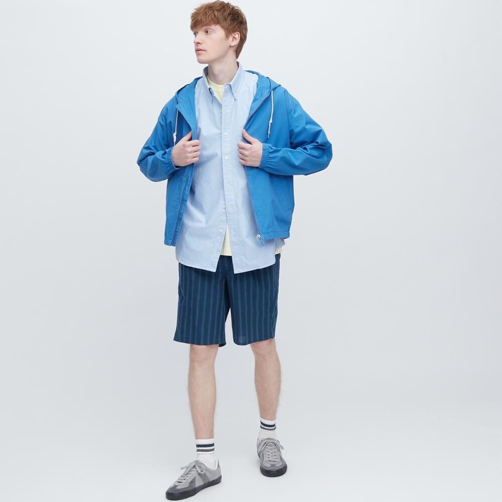 

Шорты хлопковые Uniqlo, синий