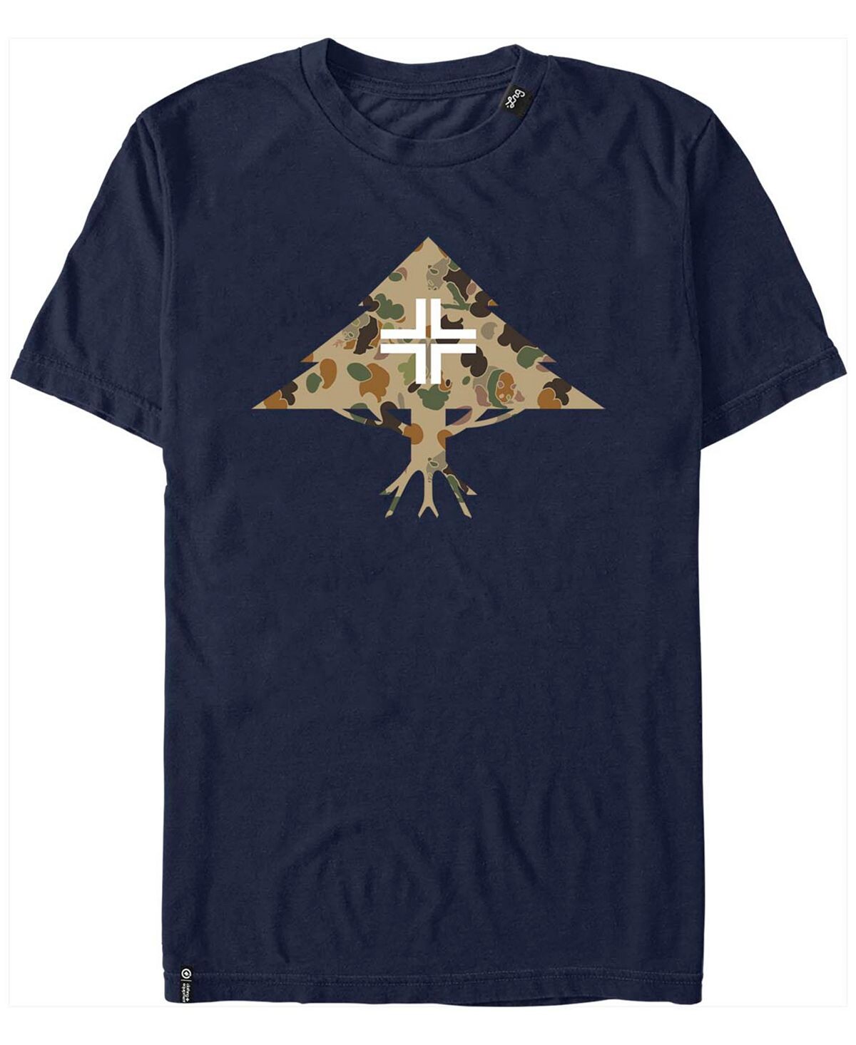 

Мужская футболка с коротким рукавом lrg panda camo Fifth Sun, синий