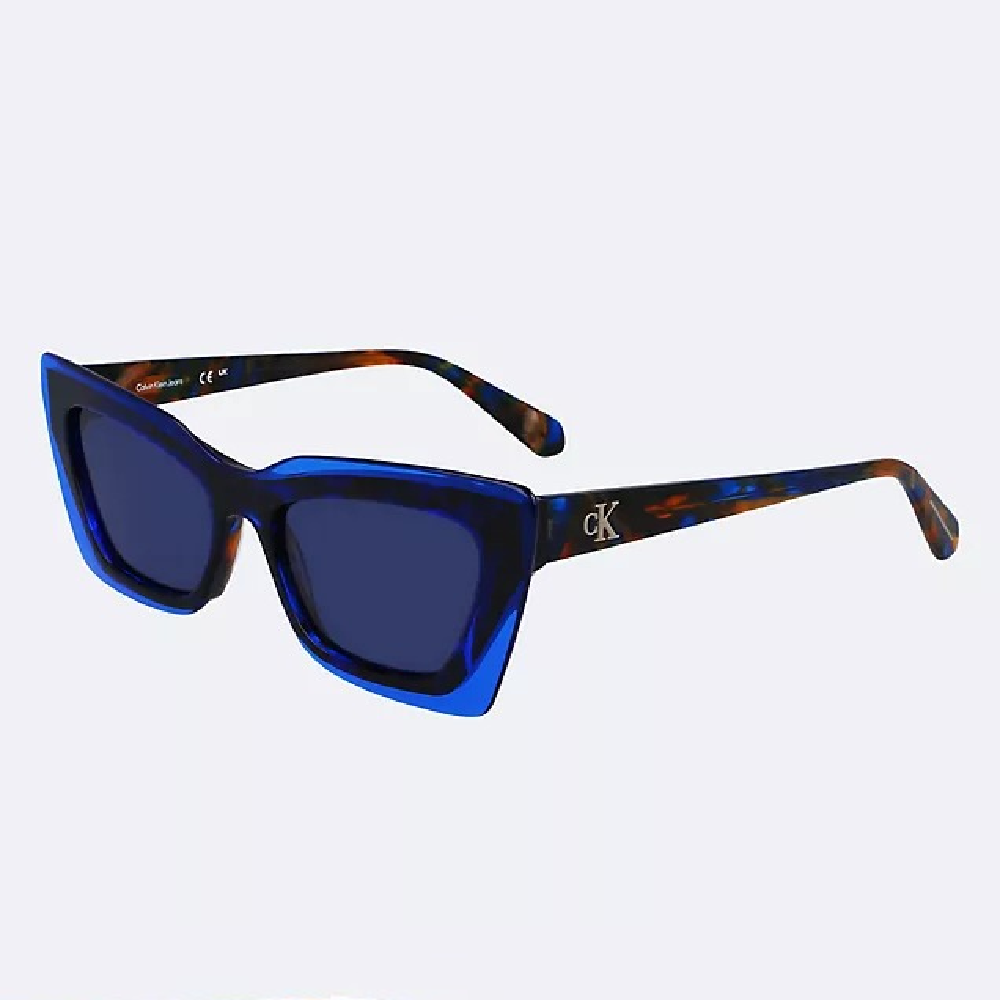 Солнцезащитные очки Calvin Klein Acetate Cat Eye, синий