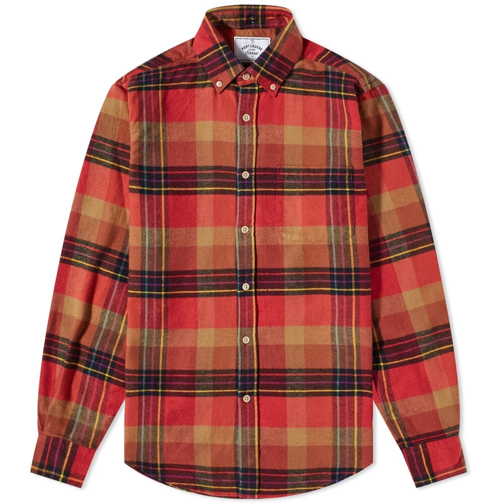 

Рубашка Portuguese Flannel Transit Button Down Check Shirt