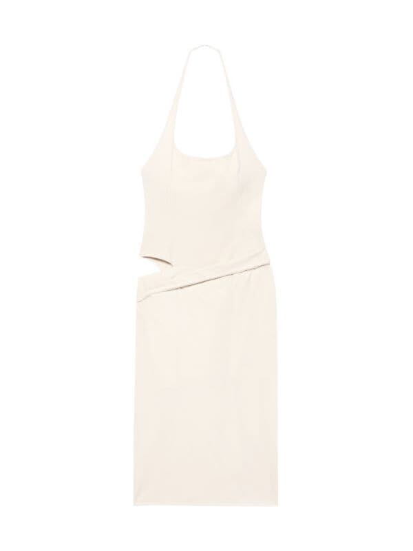 

Платье Le Splash Hielo Jacquemus с боковыми вырезами, белый