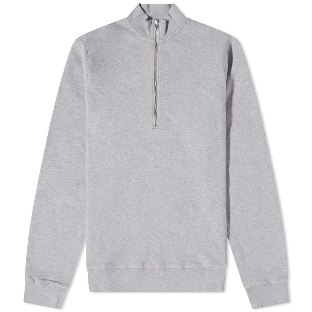 

Джемпер Sunspel Quarter Zip Knit, Серый, Джемпер Sunspel Quarter Zip Knit