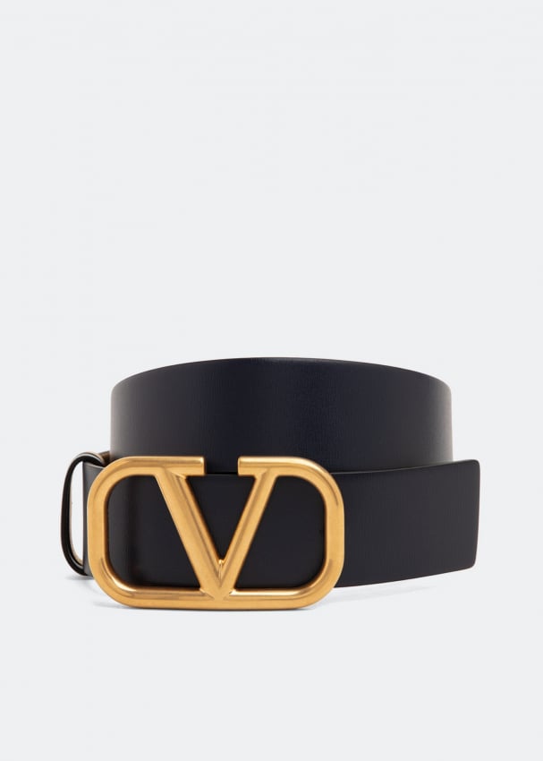 

Ремень VALENTINO GARAVANI VLogo Signature reversible belt, синий