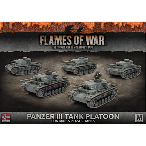 Фигурки Flames Of War: Panzer Iii Platoon