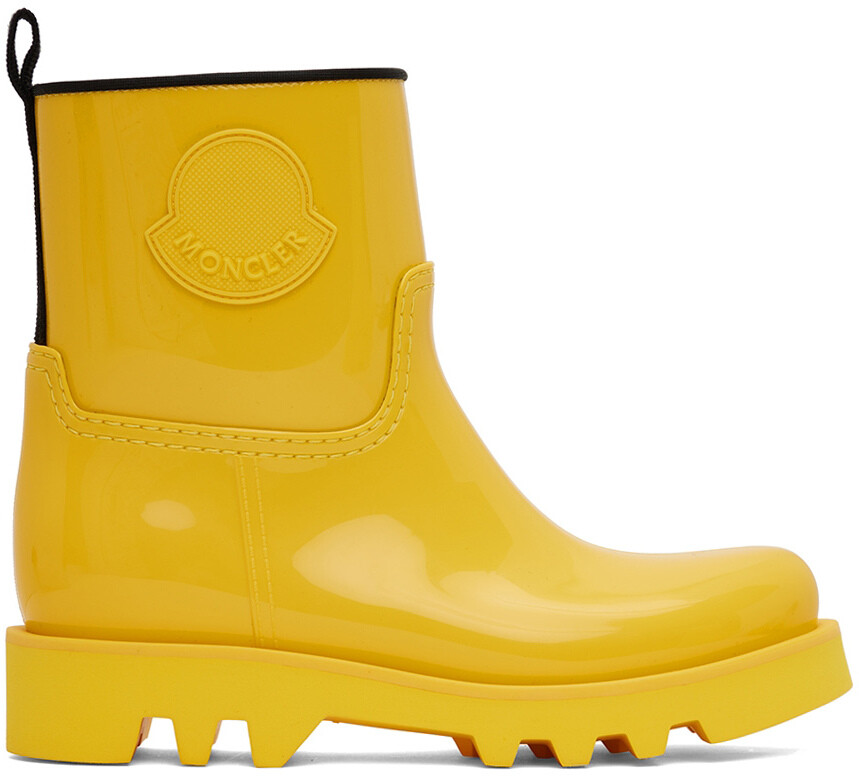 

Желтые сапоги Джинетт Moncler, Желтый