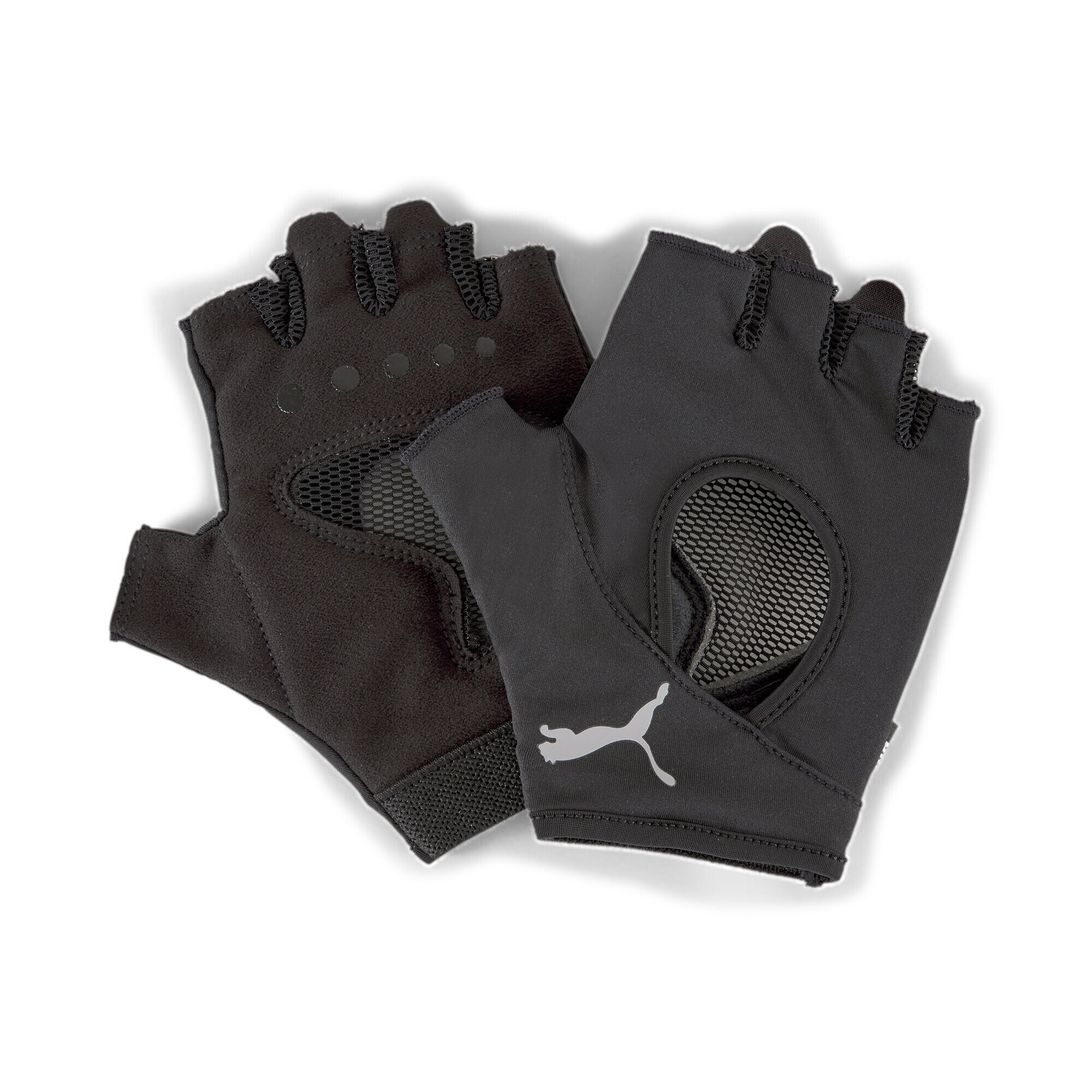 Тренировочные перчатки женские PUMA, черный