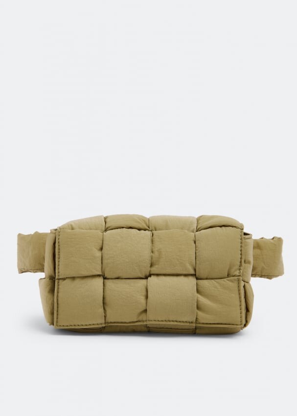 

Ремень BOTTEGA VENETA Cassette bag, зеленый