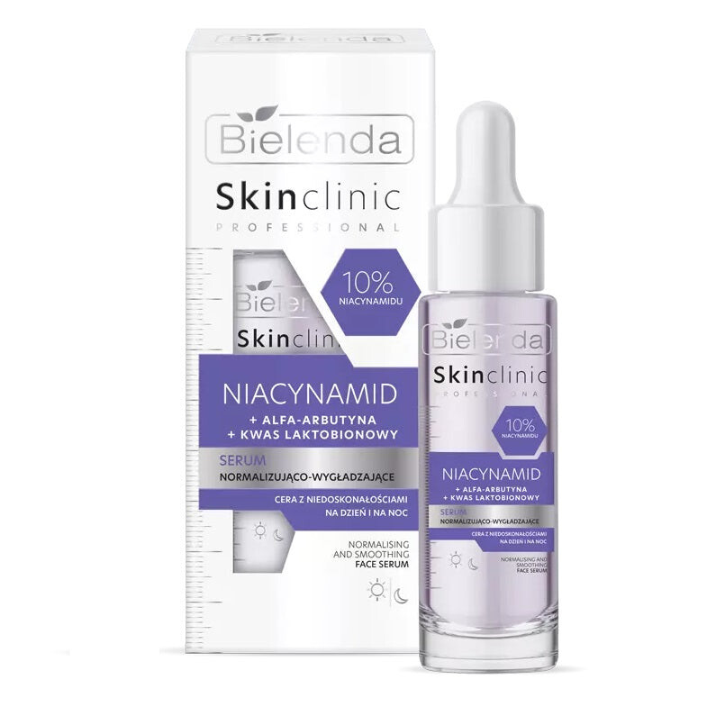 

Bielenda Skin Clinic Professional Ниацинамид сыворотка нормализующая и разглаживающая 30мл
