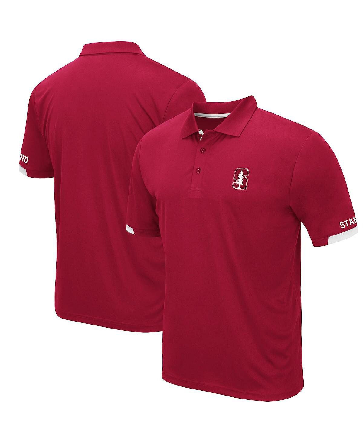 

Мужская рубашка поло santry с логотипом cardinal stanford cardinal Colosseum