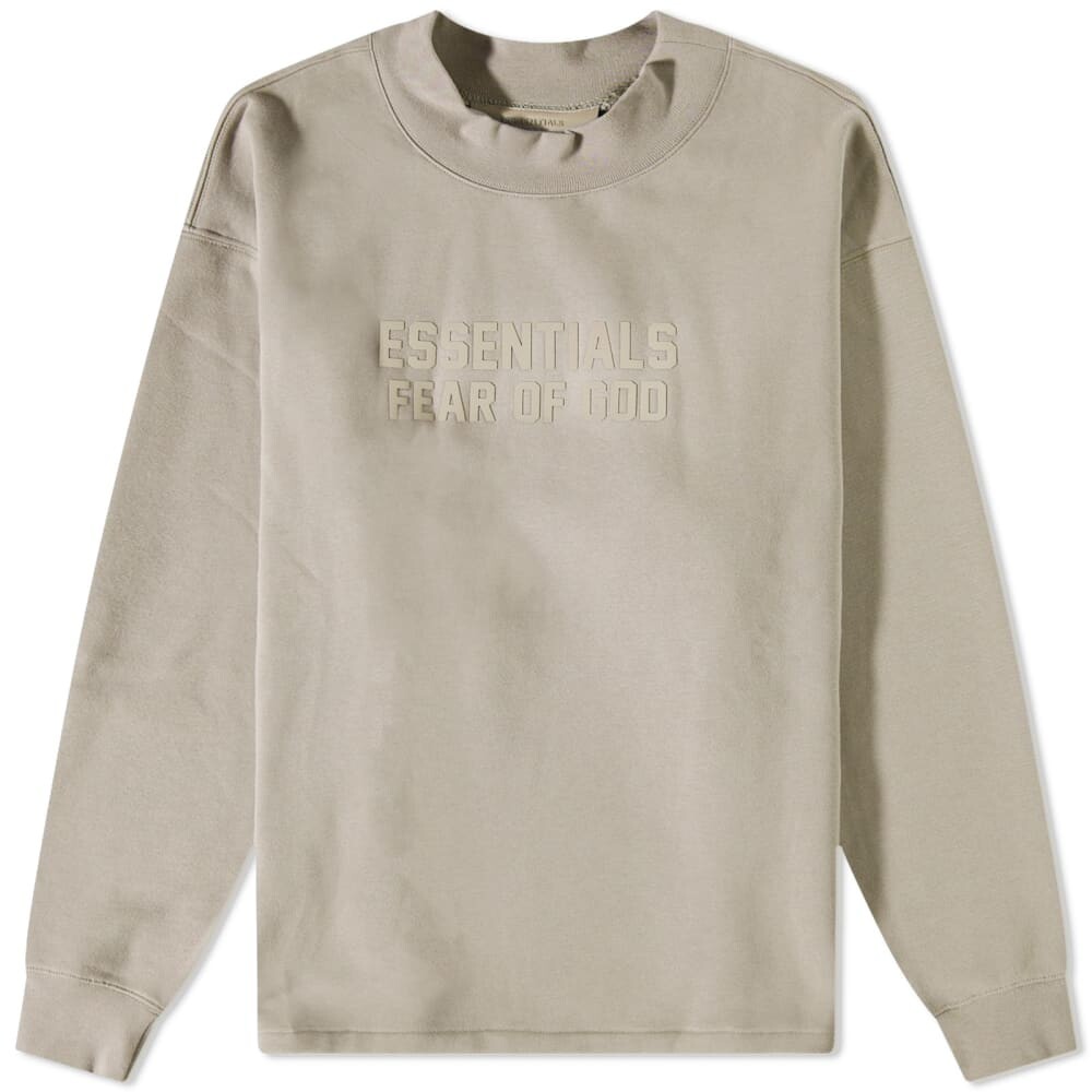 

Джемпер Fear of God Essentials Relaxed Crew Sweat, Серый