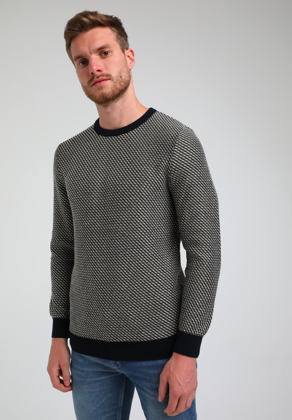 Вязаный свитер Gabbiano, цвет grey