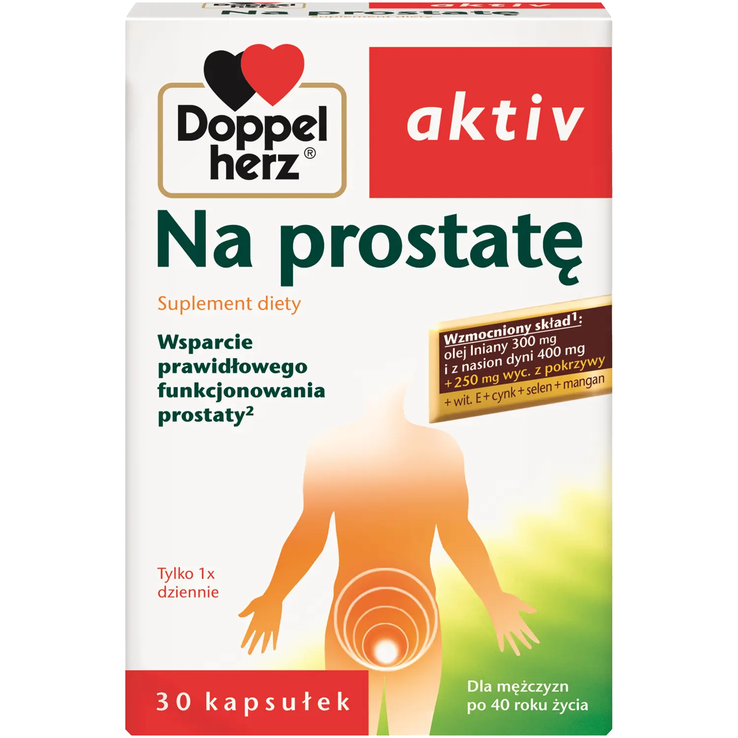 

Doppelherz Aktiv Na Prostate биологически активная добавка, 30 капсул/1 упаковка