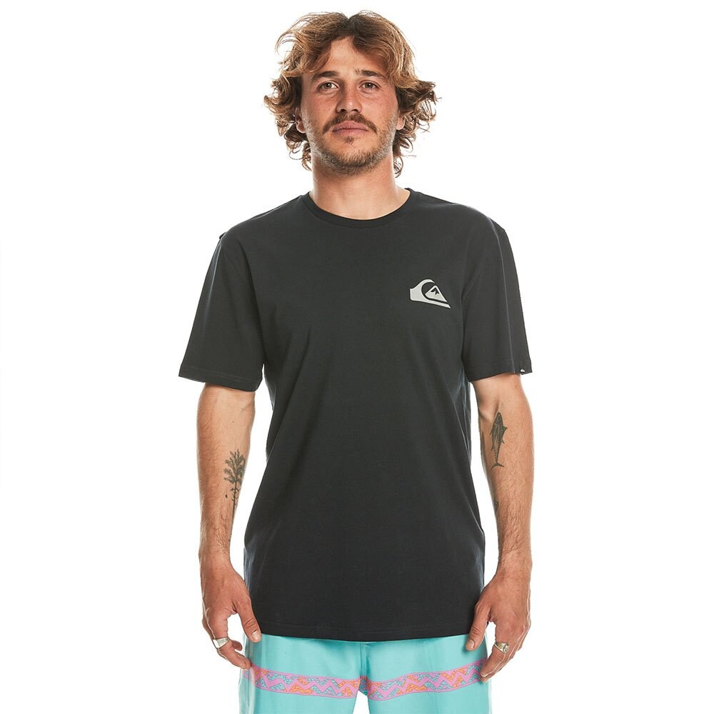 

Футболка с коротким рукавом Quiksilver Mini Logo, черный