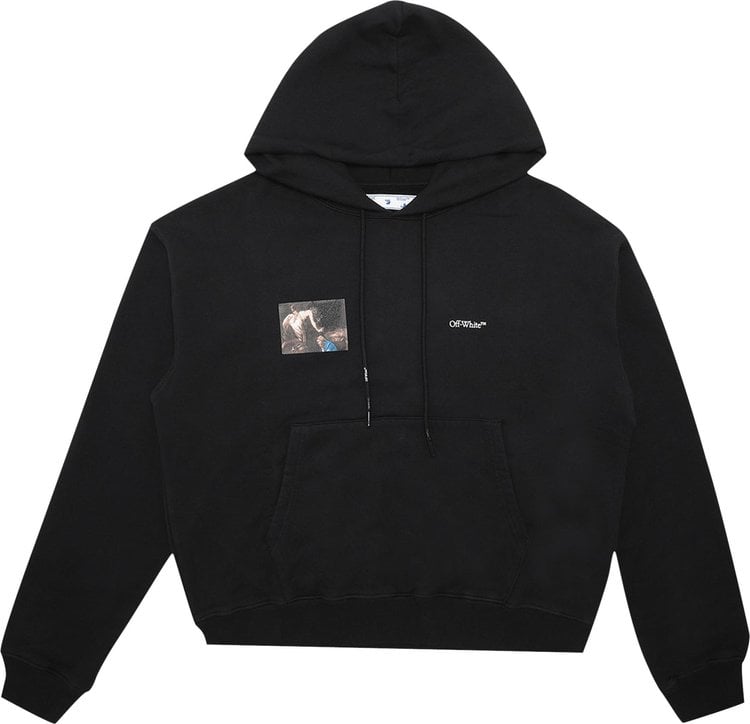 Худи Off-White Caravaggio Angel Over Hoodie 'Black', черный - фото