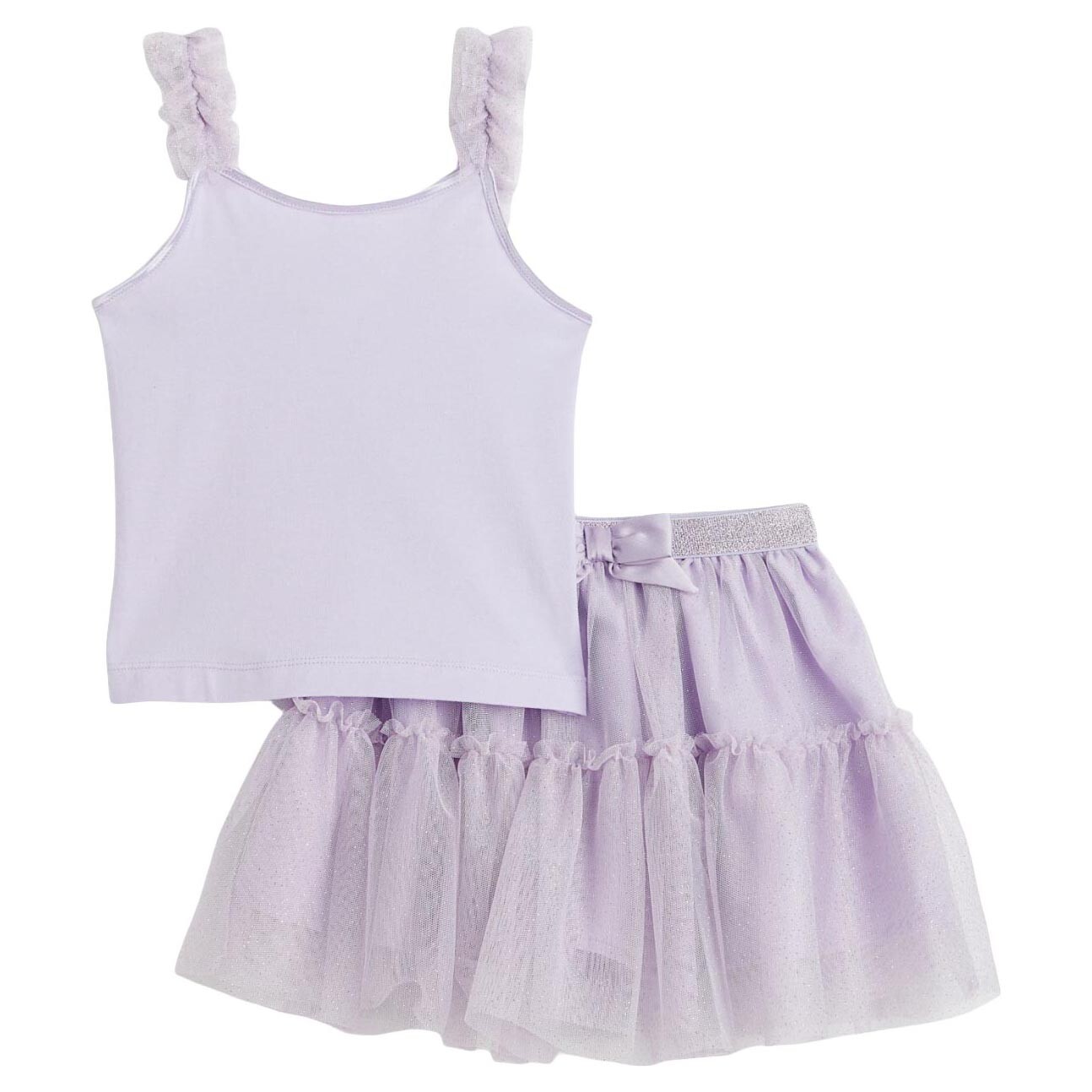 

Комплект одежды H&M Tulle, 2 предмета, светло-фиолетовый