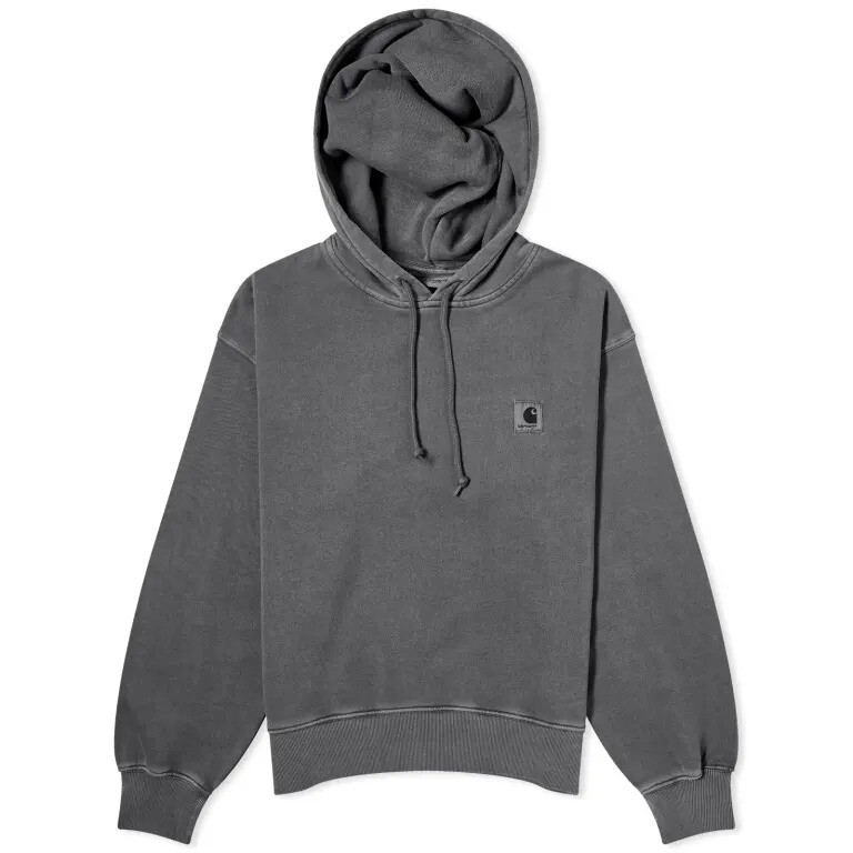 Толстовка Carhartt Wip Hooded Nelson, серый толстовка с капюшоном uniqlo sweat pullover темно зеленый