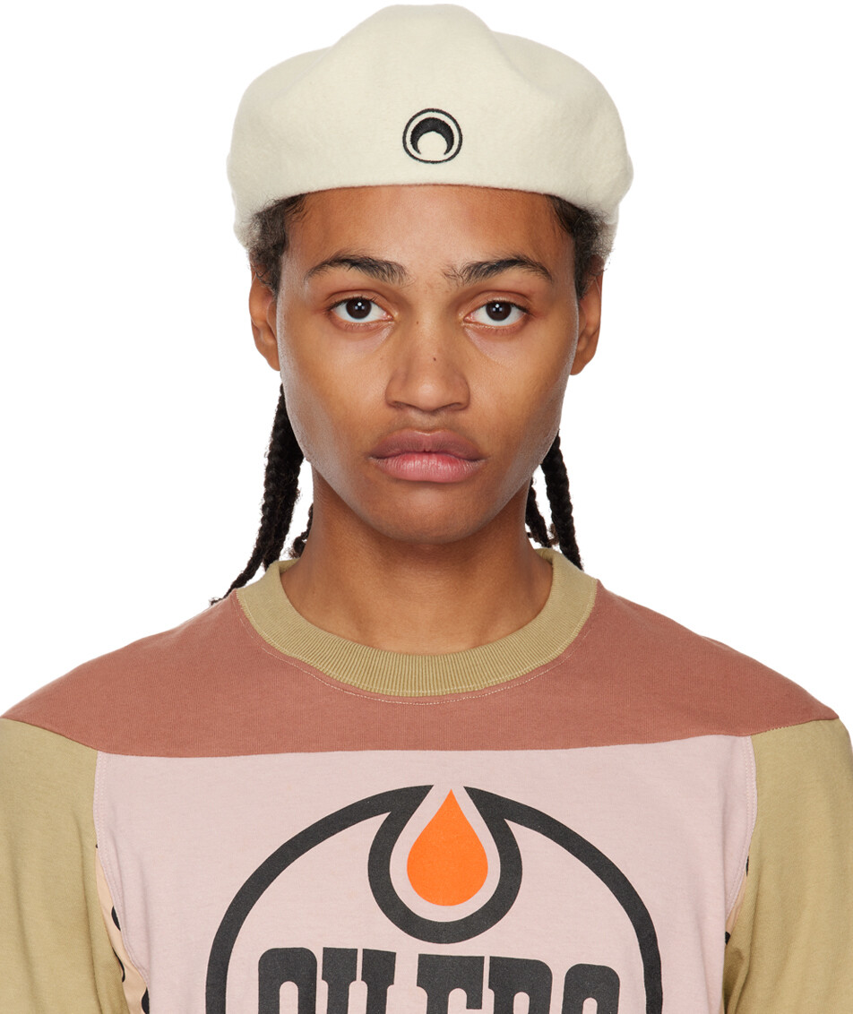 

Берет с вышивкой Off-White Marine Serre
