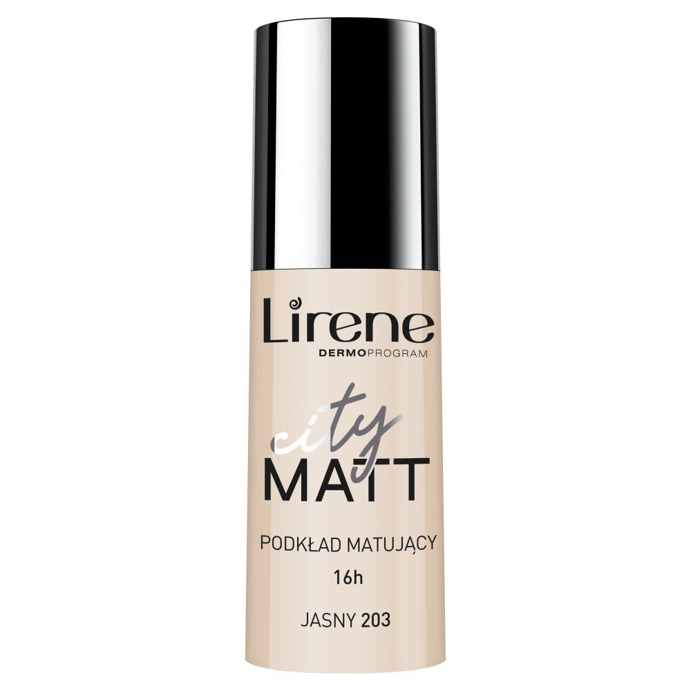 

Lirene Матирующая основа для лица City Matt 203 Bright 30мл