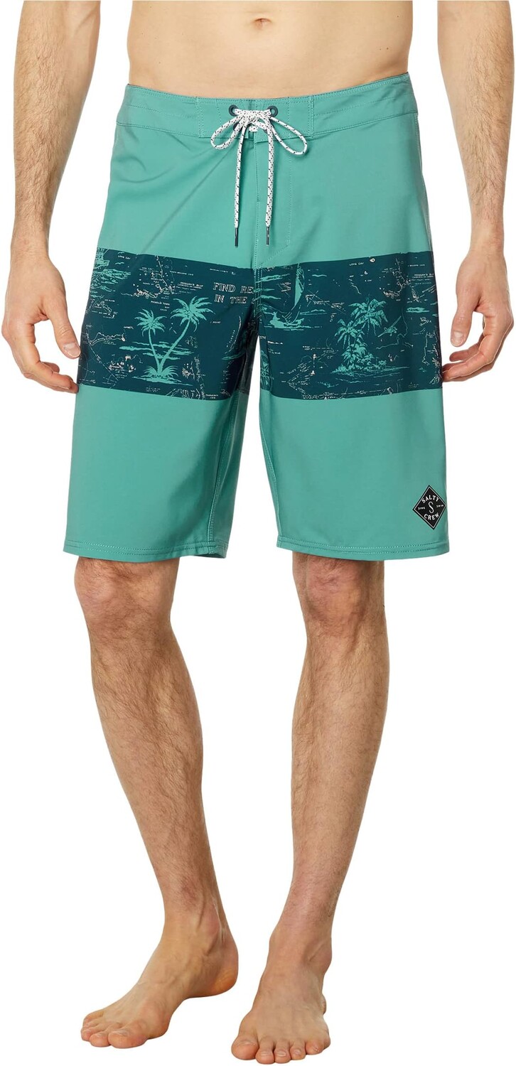 

Шорты для плавания Topwater 21 дюйм Salty Crew, цвет Navy/Aqua