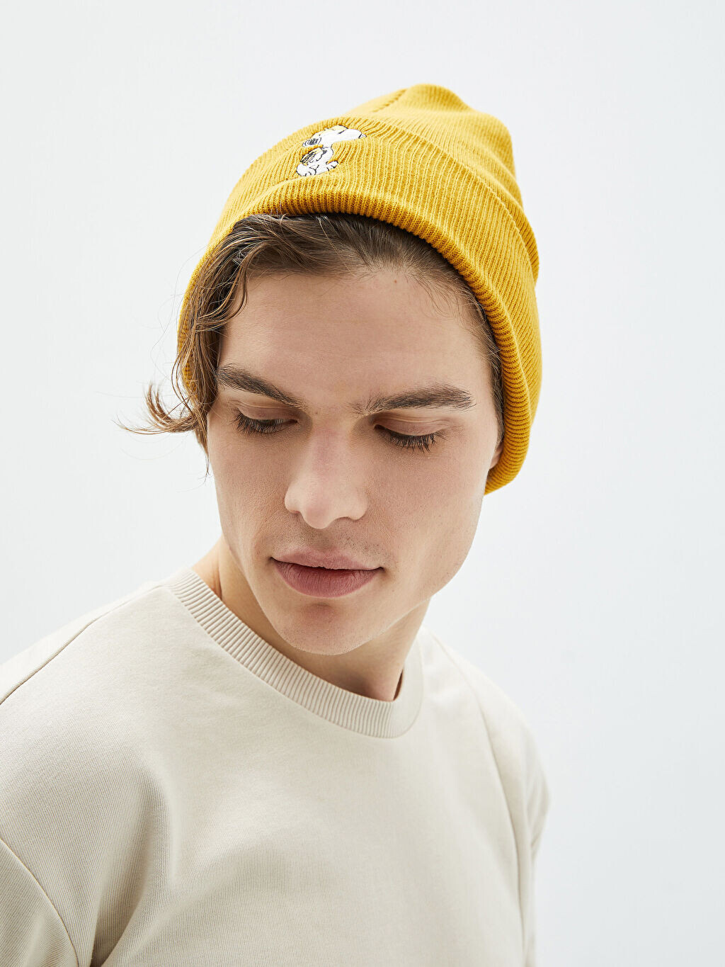 

Лицензированная Snoopy мужская трикотажная шапка LCW Accessories