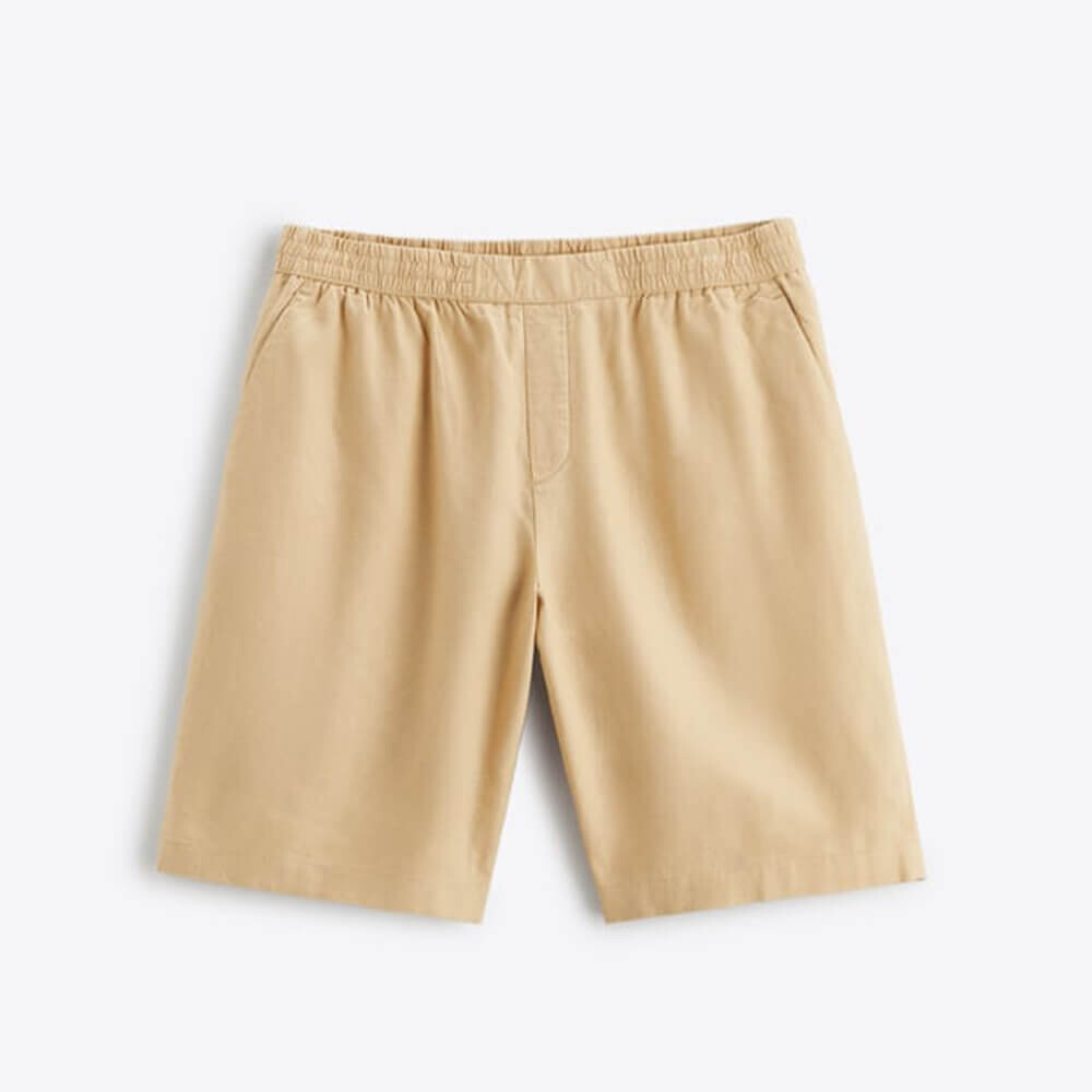 

Шорты Zara Linen - Viscose Bermuda, бежевый