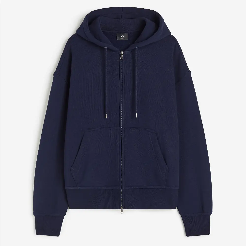 

Толстовка H&M Oversized Fit, темно-синий