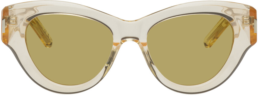 

Желтые солнцезащитные очки SL 506 Saint Laurent