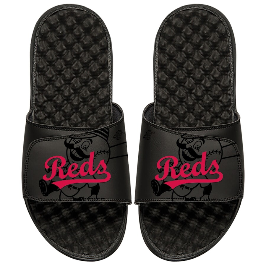 

Шлепанцы ISlide Cincinnati Reds, черный