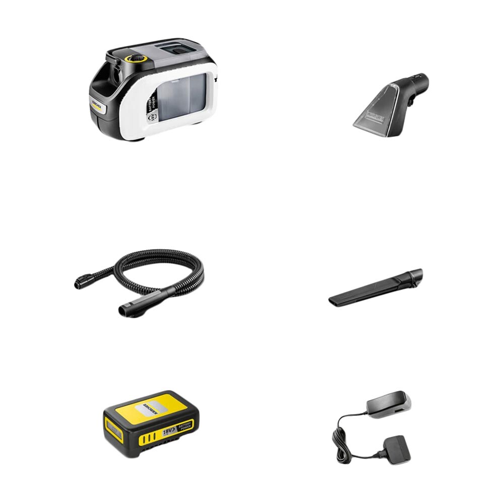 

Моющий пылесос Karcher SE 3-18, белый/черный