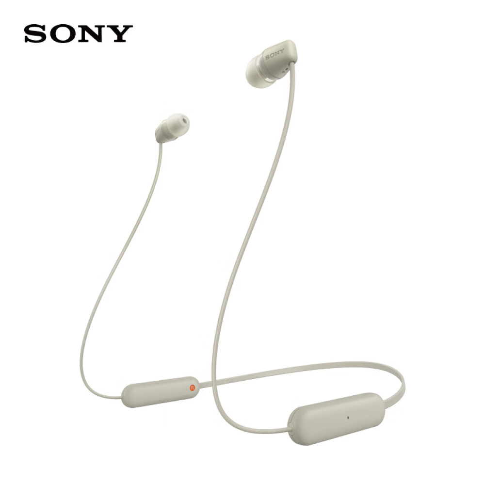 Наушники беспроводные Sony WI-C100, серый