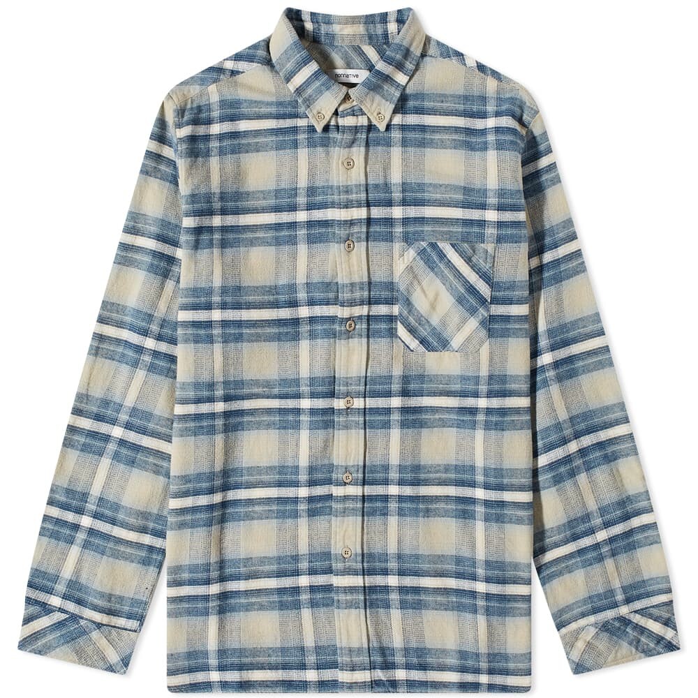 

Рубашка Nonnative Dweller Button Down Twill Ombre Plaid Shirt