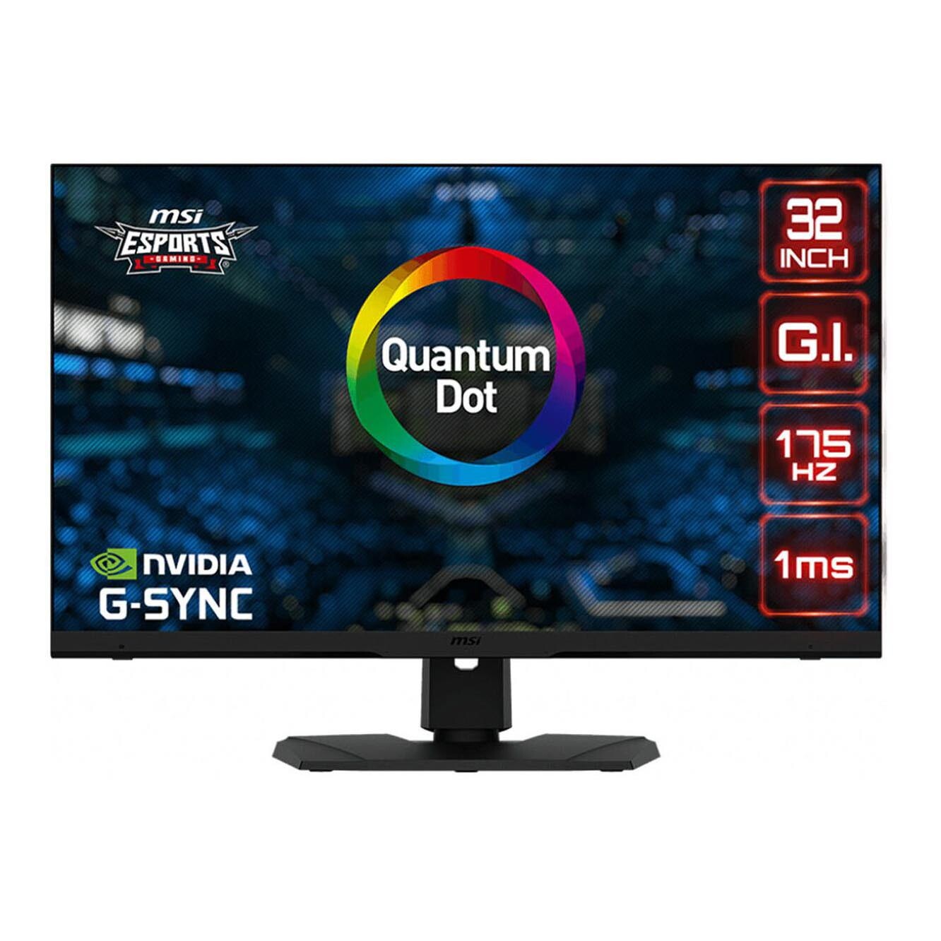 

Игровой монитор MSI Optix MPG321QRF-QD 32'', 2K, 175 Гц, черный