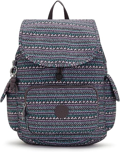 

Женский небольшой рюкзак Kipling City Pack, полосатые точки