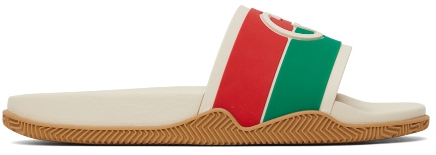 

Сандалии Off-White с логотипом G Slide Gucci