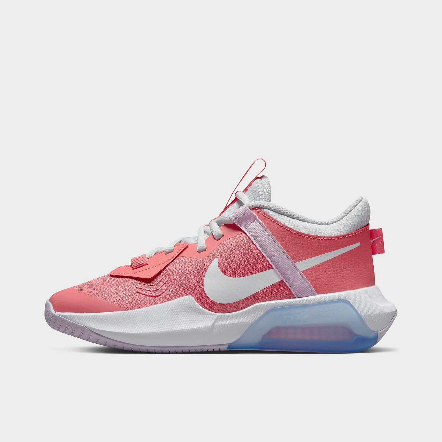 

Баскетбольные кроссовки Nike Air Zoom Crossover для девочек для больших детей, розовый