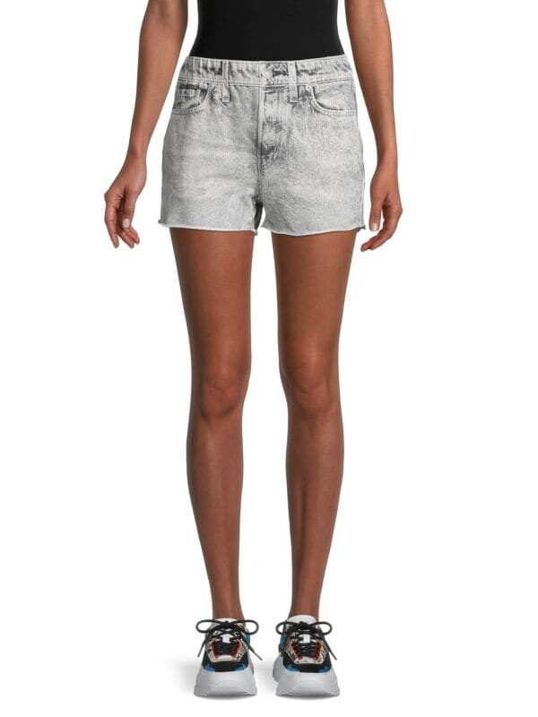 

Джинсовые Обрезанные Шорты Rag & Bone Miramar, acid