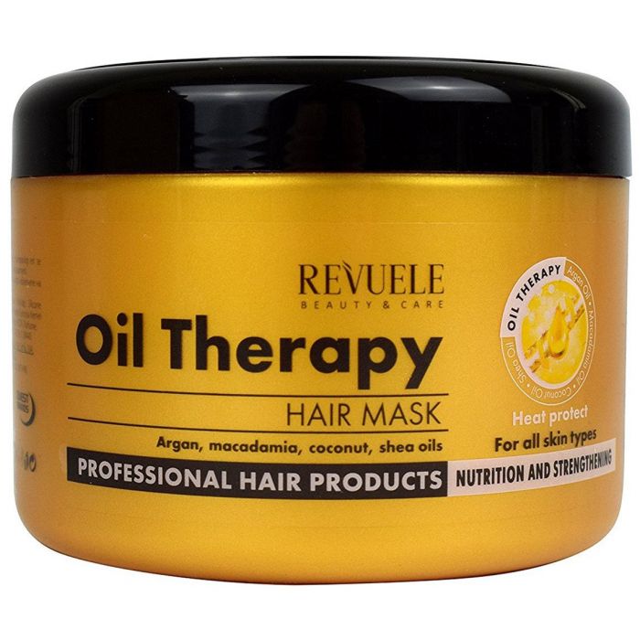 цена Маска для волос Oil Therapy Mascarilla Capilar Revuele, 500 ml