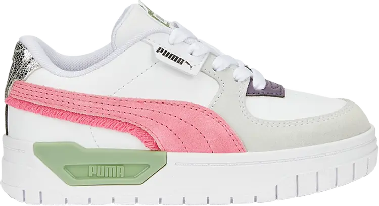 

Кроссовки Puma Cali Dream Little Kid Boho Gleam - White, белый