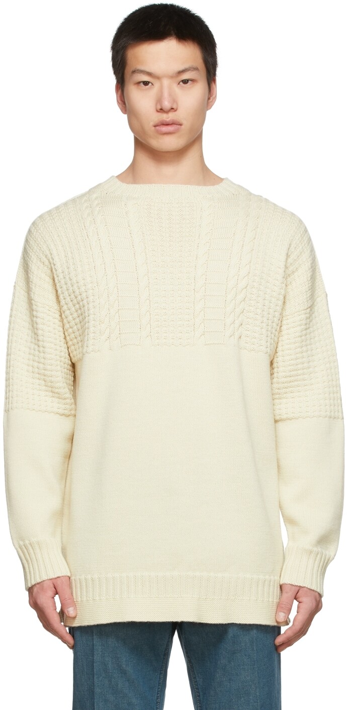 

Off-White вязаный свитер Maison Margiela