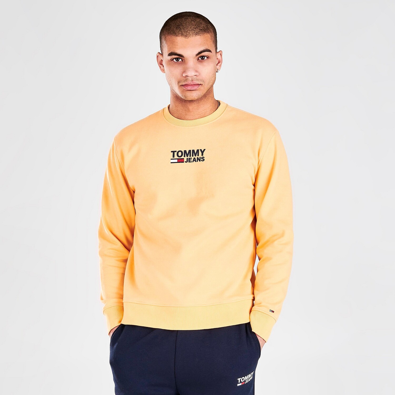 

Мужская толстовка Tommy Jeans Beckham с круглым вырезом, желтый